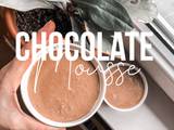 The Most Simple Chocolate Mousse – 4 Ingredients 5 Minutes