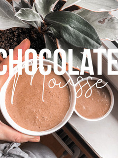 A picture of The Most Simple Chocolate Mousse – 4 Ingredients 5 Minutes.