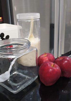 Foto resep Homemade Cuka Apel #AppleVinegar