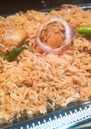 A picture of Tikka beryani.