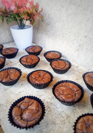 Foto resep Brownies Cookies in Cup