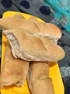 عکسی از دستور نان باگت -baguette bread