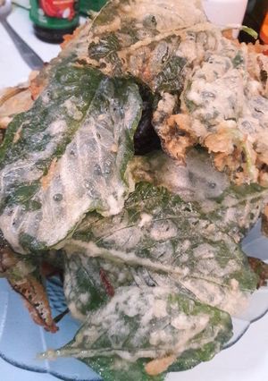 Foto resep Peyek bayem giroh renyah