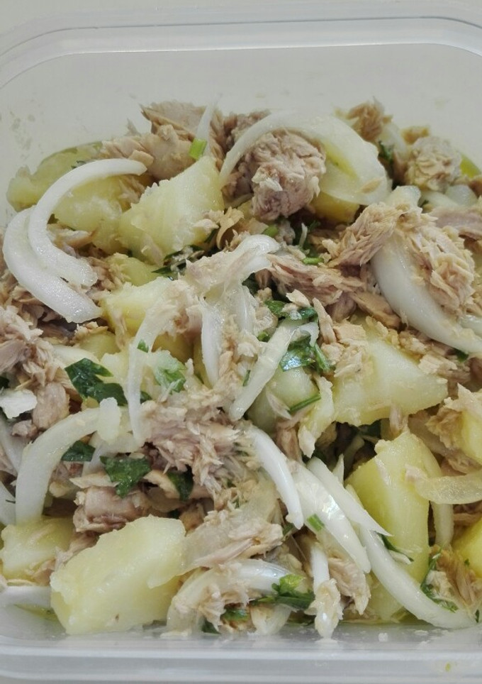 Una foto de Papas aliñás