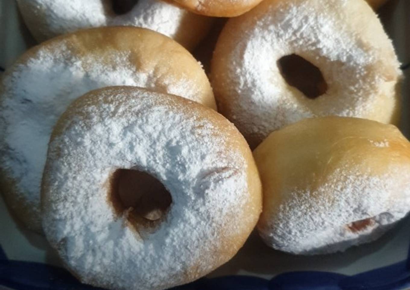 Donat fluffy, lembut