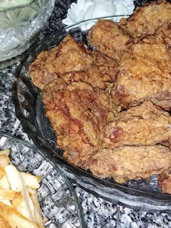 صورة لوصفة دجاج بروستد بشهههييييي