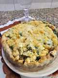 Tarta Crumble de Espinaca