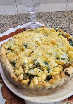 Una foto de Tarta Crumble de Espinaca