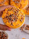 Frosted Halloween Sugar Cookies