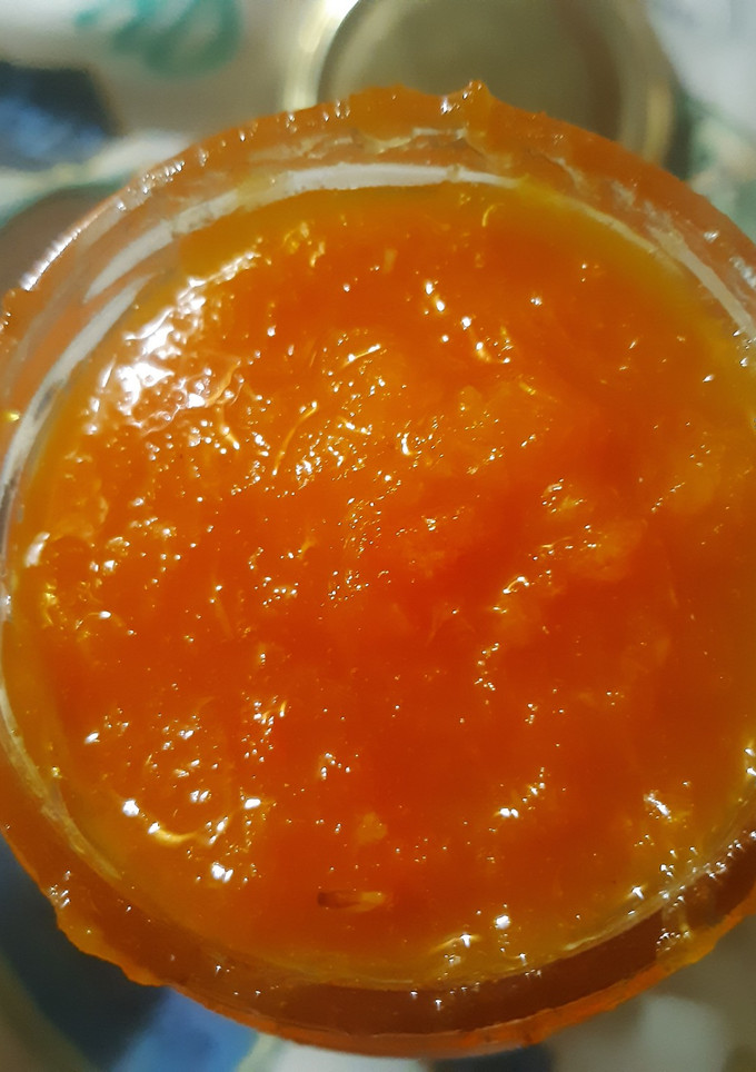 Una foto de Mermelada de mandarina y zanahoria