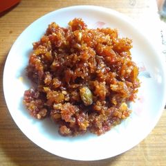 A picture of Gajar Ka halwa.