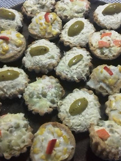 Una foto de Tarteletas saladas para copetín