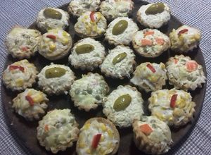 Foto principal de Tarteletas saladas para copetín