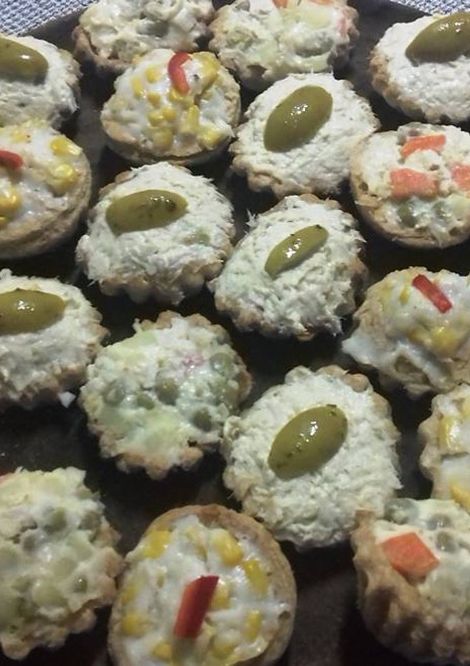 Una foto de Tarteletas saladas para copetín