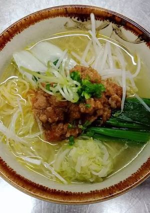 Hình của món TANTANMEN (Mì sốt cay).