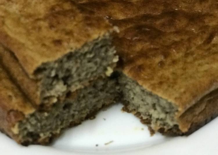 Bizcocho FIT de plátano y chía (sin azúcar)