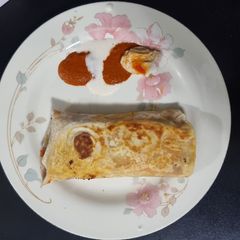 A picture of Quick Falafel Wraps.
