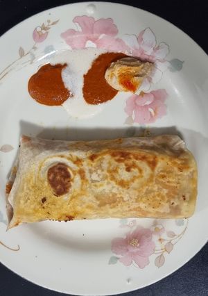A picture of Quick Falafel Wraps.