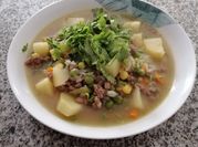 Una foto de patata maggi
