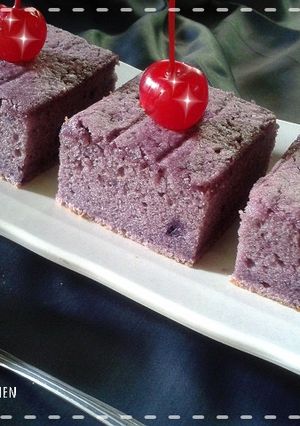 Foto resep Cake Ubi Ungu Lembut Kempus" No Sp (#pr_bolu) by kheyla