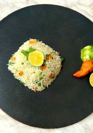 A picture of Lemon Coriander Rice.