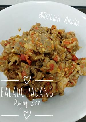 Foto resep Balado Padang Daging Slice