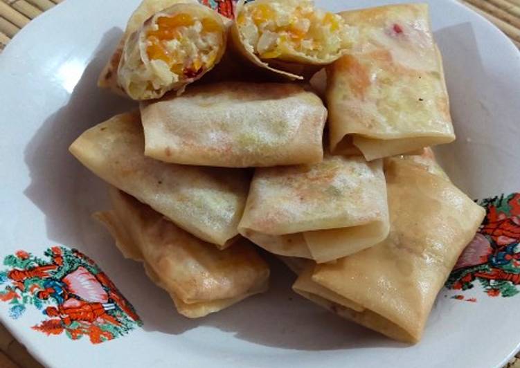 Resep Lumpia sayur, Bikin Ngiler