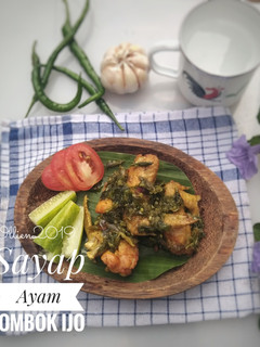 Foto resep Sayap Ayam Lombok ijo