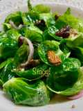 Brussels Sprout Leaf Salad