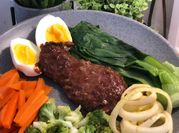 Gambar steak daging diet