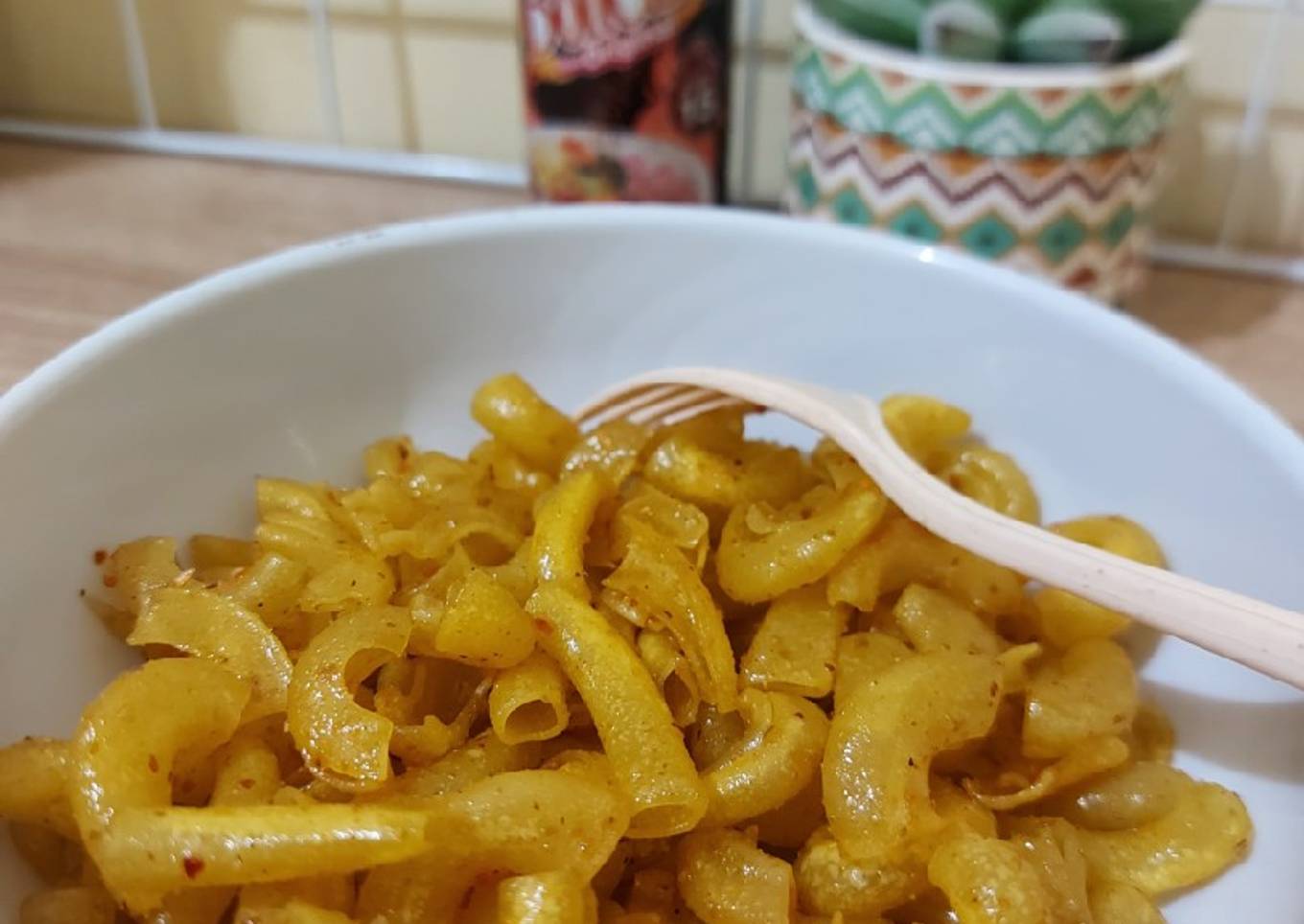 Makroni Goreng Basah