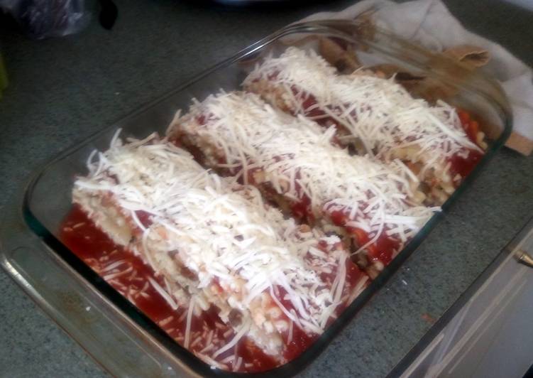 Recipe of Speedy Italian Lasagna Roll-ups