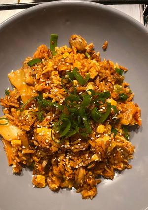 A picture of Kimchi Fried Rice.