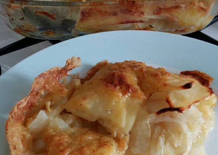 Recipe of Any-night-of-the-week Vickys Scalloped Potatoes (No Milk) GF DF EF SF NF