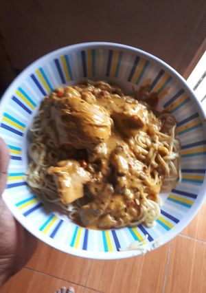 Una foto de Straganoff de pollo a mi gusto