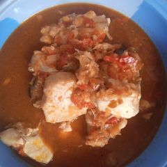 A picture of Fish pepper soup.