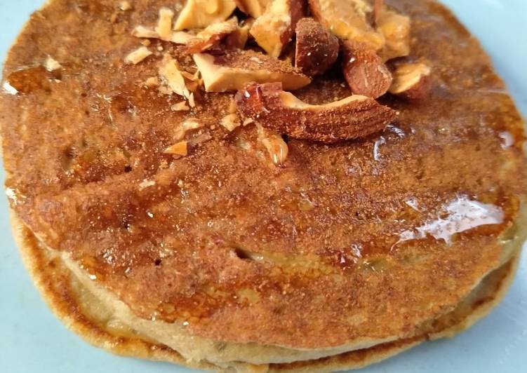 Pancake Oatmeal dengan FiberCreme
