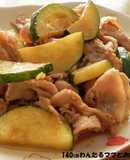 Easy Pork Belly and Zucchini with Mayo Soy Sauce Stir-Fry