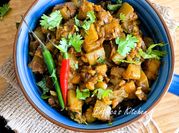 A picture of lauki aalu