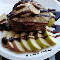 A picture of Banana crepes.