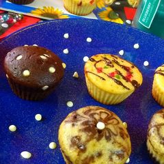 A picture of Muffins/cup cake.