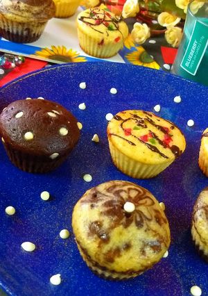 A picture of Muffins/cup cake.