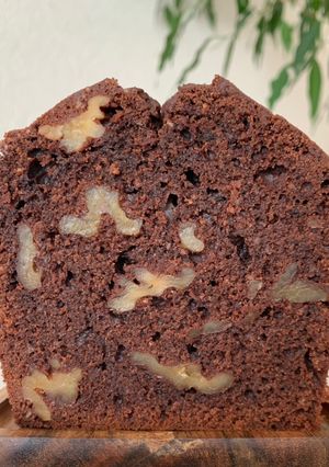 Une photo de Cake Cacao Noix