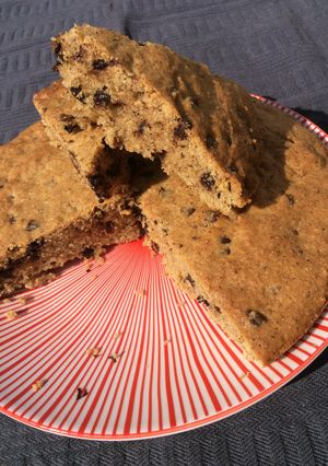 Une photo de Gâteau aux pépites de chocolat