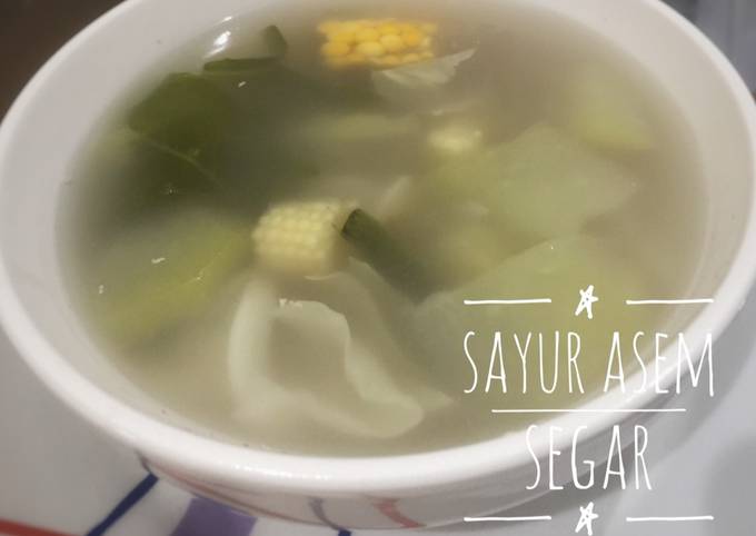 Sayur Asem Segar