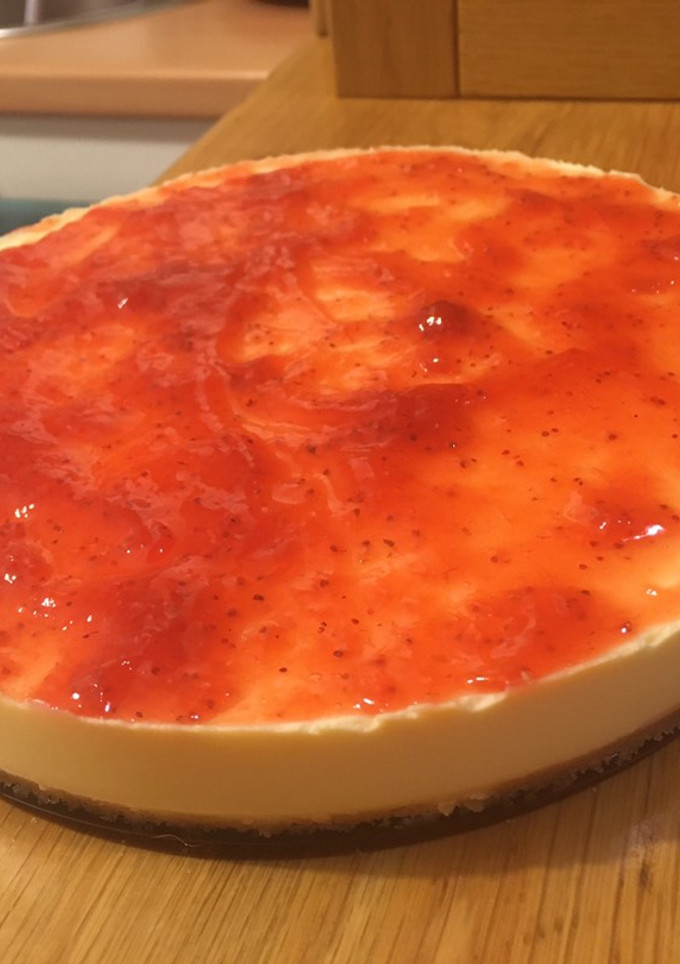 Una foto de Tarta de queso (sin horno)