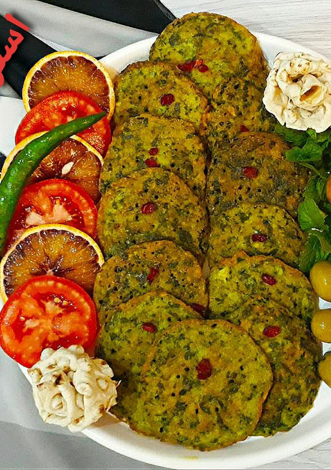 عکسی از دستور کوکو سیب زمینی با سبزی معطر