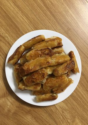 Hình của món Nem ngô.