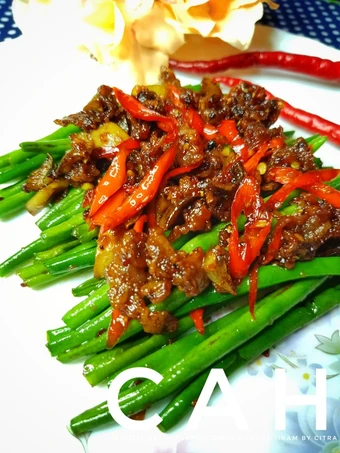 Langkah Mudah untuk Menyiapkan Resep  Cah Buncis Daging Jamur Saos Tiram yang Bisa Manjain Lidah, Bikin Ketagihan