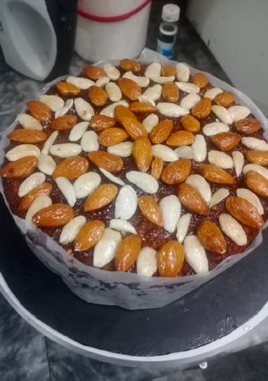 A picture of Almond cake 🍰🍰.